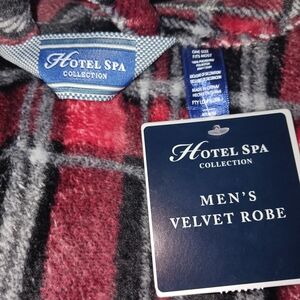 Hotel Spa Collection Men's Velvet Robe